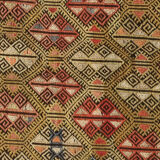 Anatolian handmade kilim rug 225 cm x 136 cm