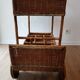 Rattan bar service