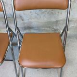 Pair of vintage Soudexvinyl chairs