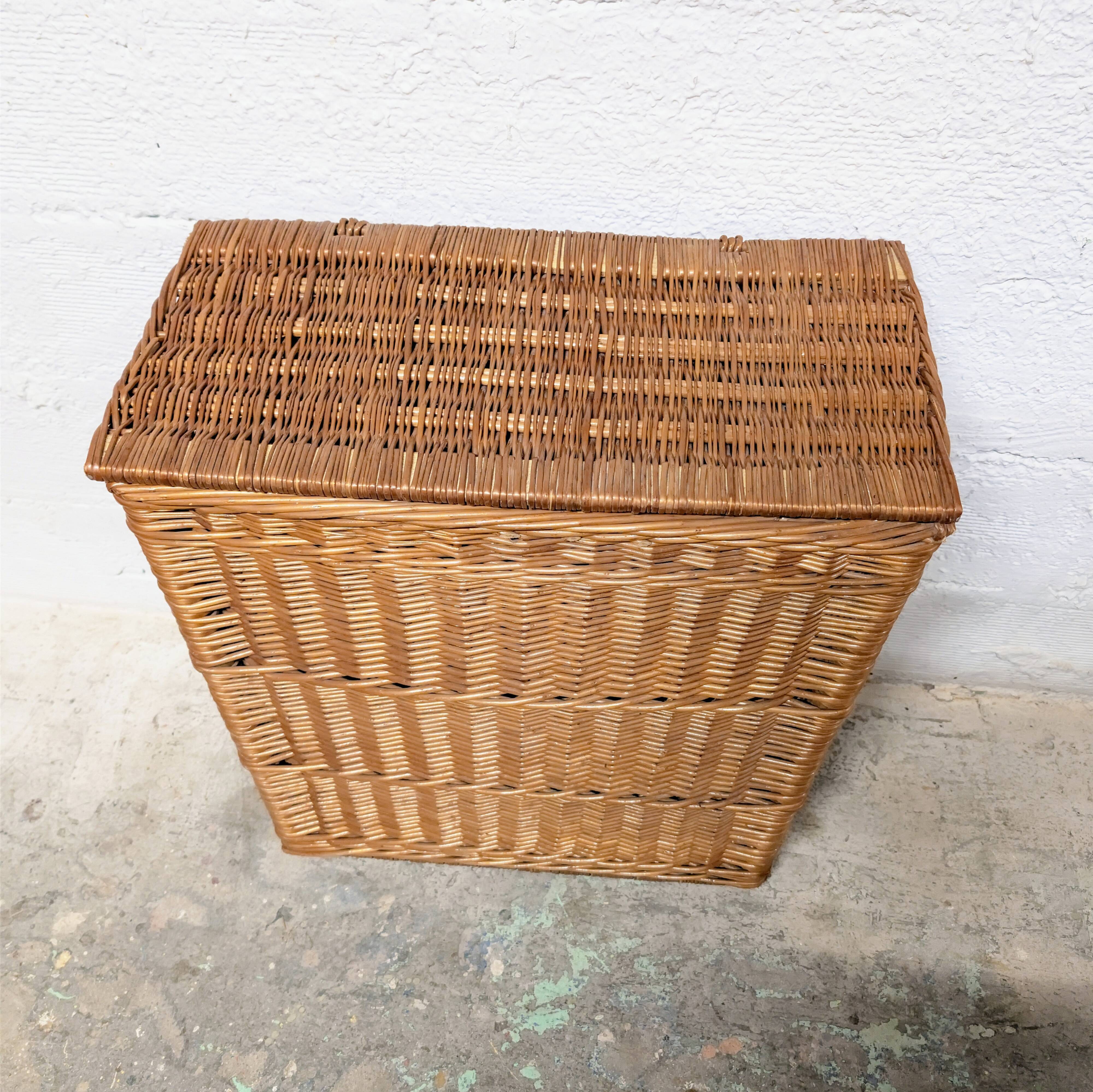 Large wicker basket