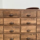 Very large craft furniture with 32 drawers