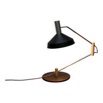 Swiss Pentarkus Mid-Century Table Lamp by Rosemarie and Rico Baltensweiler for Baltensweiler