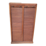 Art Deco period double curtain filing cabinet