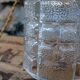 Moulded glass walk-in lamp