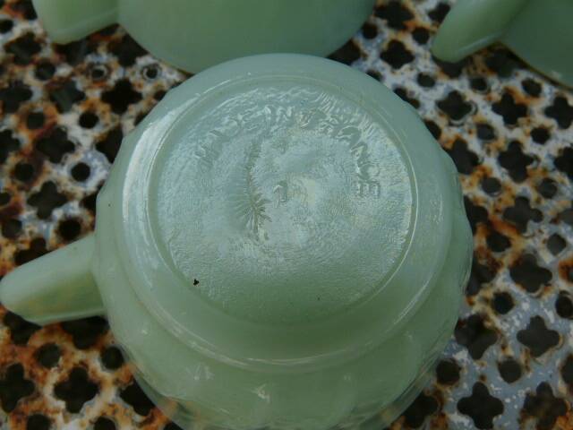 Celadon green 6-cup service