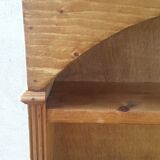 Shallow wooden shelf