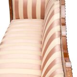 Recamier silk loveseat, 1920