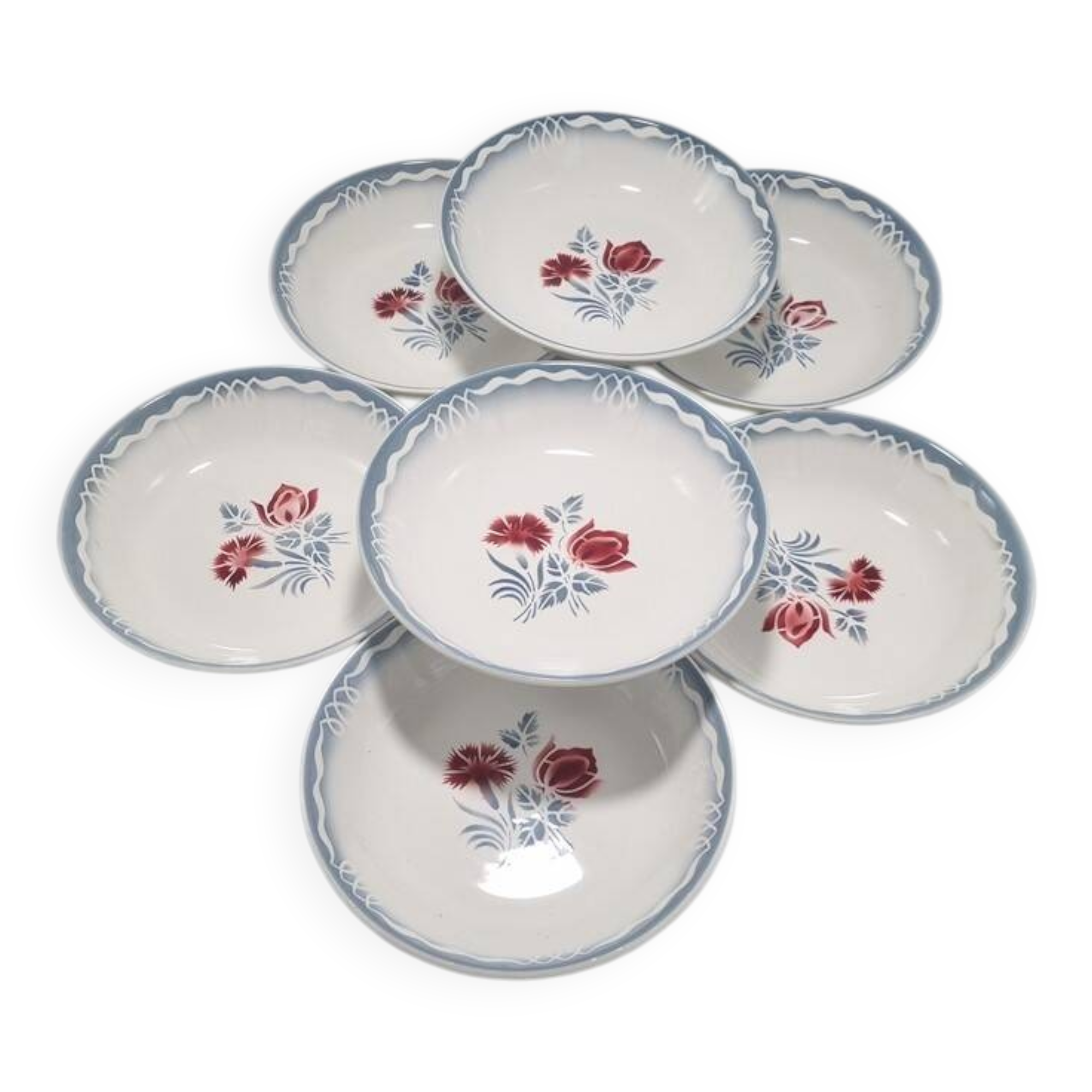 Digoin Sarreguemines plates