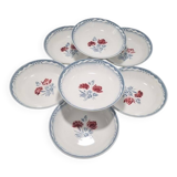 Digoin Sarreguemines plates