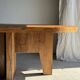 Immense solid teak table 2.10m x 1m