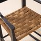 Fauteuil à bascule du début du 20e siècle avec siège en gazon, Danemark