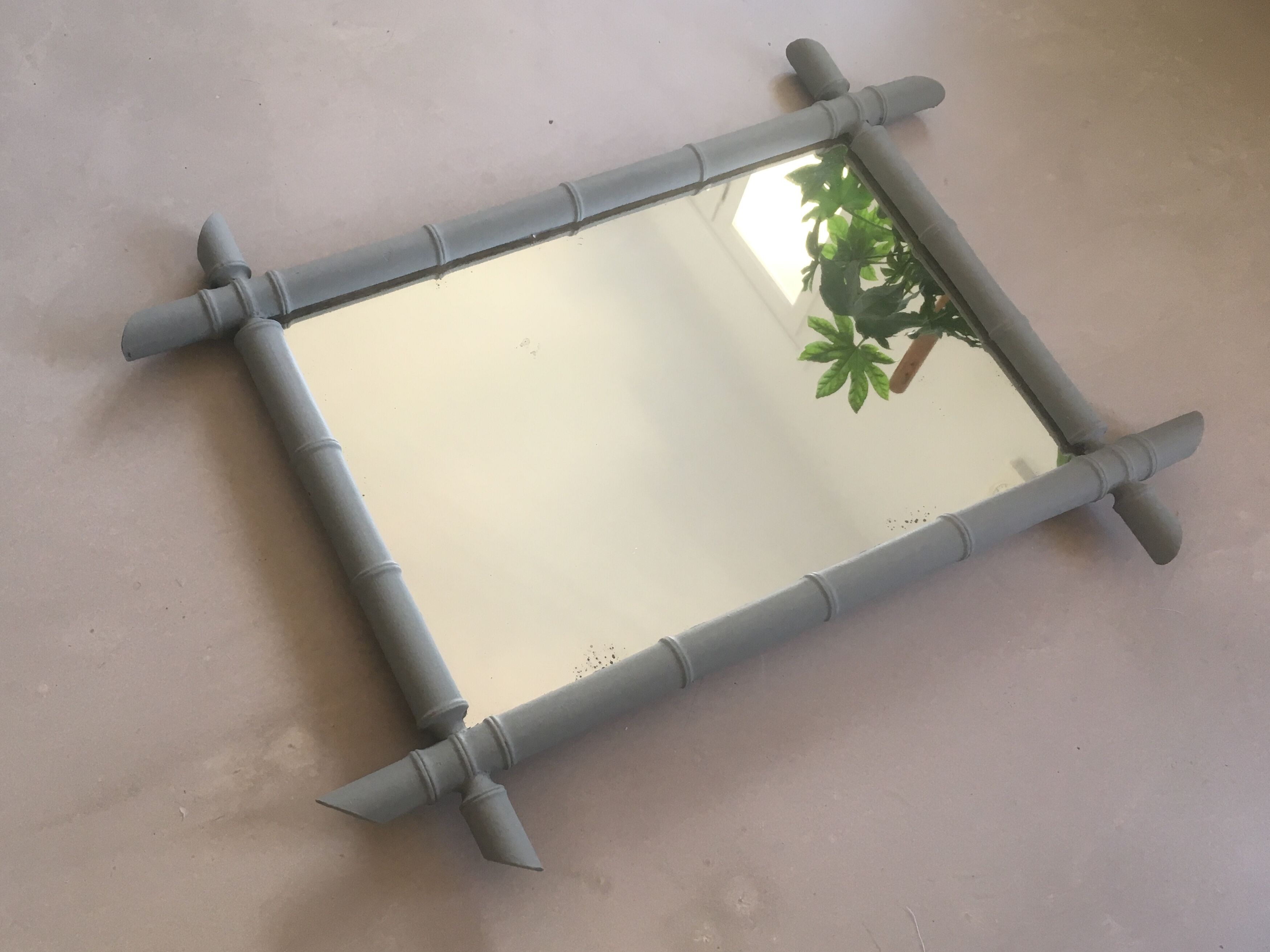 Ancient bamboo mirror