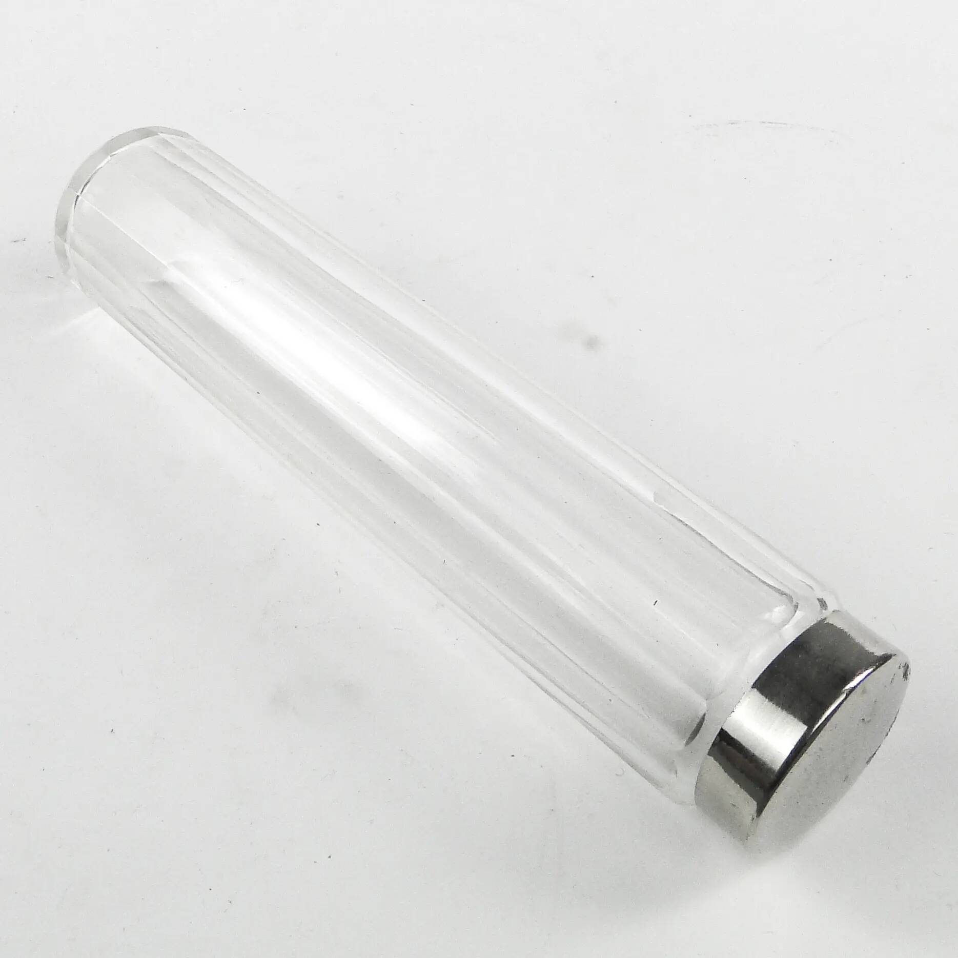 Art Deco perfume bottle, crystal, France, 1930s