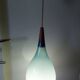 Scandinavian suspension light in blown glass by Holmegaard from the 1950s, 60s.