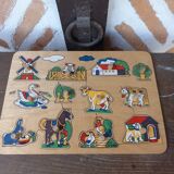 Puzzle bois vintage