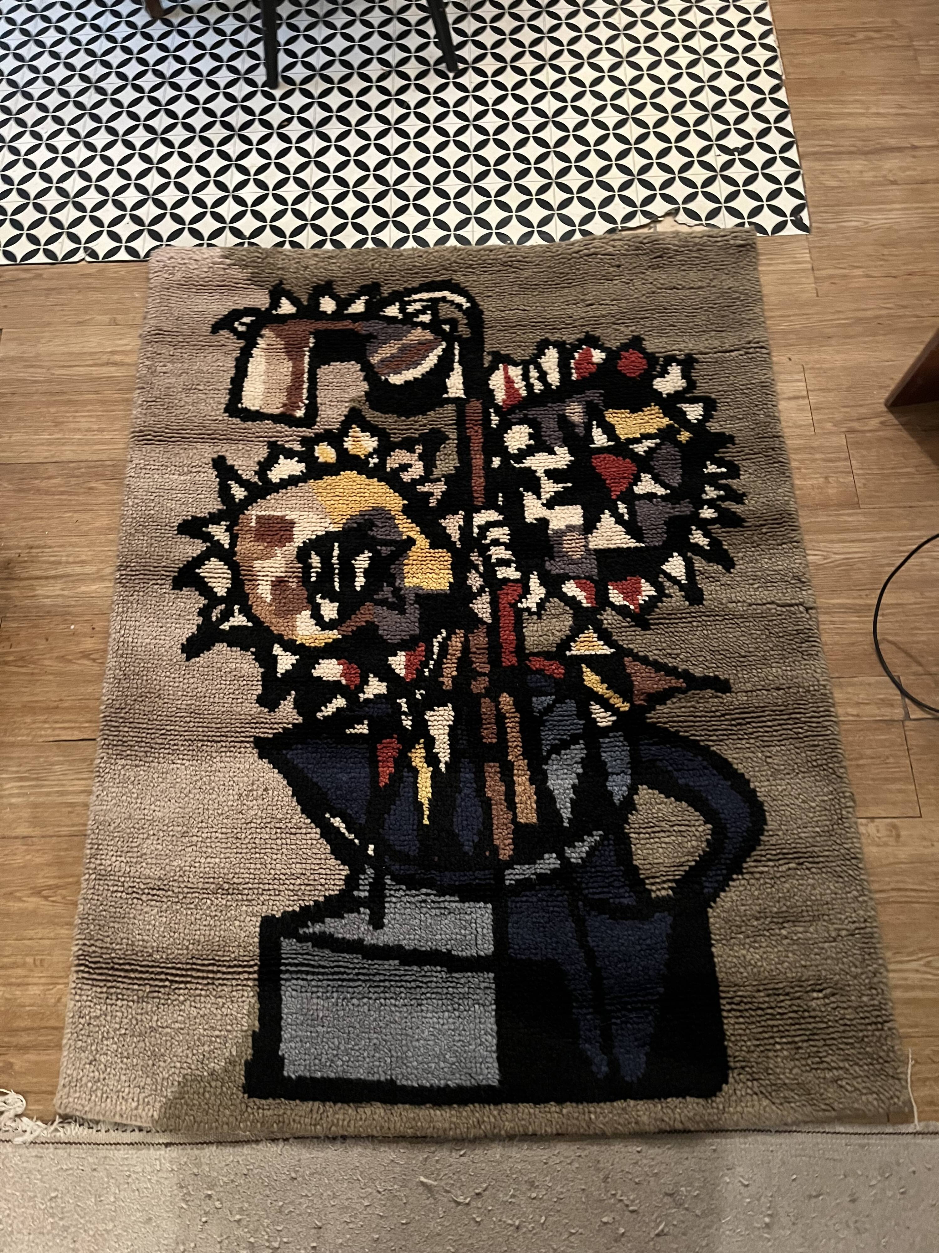 Tapestry after Jacques Pouchain 70s