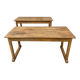 Pair of Vintage Community Tables in Solid Beech