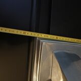 Lamp in X, cross, steel, design