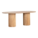 Oval dining table Vienna 200 x 100 mango wood