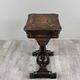 Necessary sewing furniture in blackened wood, Napoleon III style, 19th century.