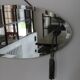 Bevelled mirror in Art Deco style, 1940s-50s.