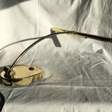 Lampe de piano ou de bureau en laiton doré