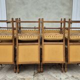 9 armchairs in the Louis XIII style