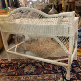 Rattan desk