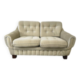 Vintage space age two-seater sofa