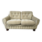 Vintage space age two-seater sofa