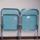 Paire de chaises ' Plia' de Piretti pour Castelli