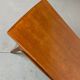 Mid-Century Danish Teak and Rattan Scandinavian Coffee Table, 1950s