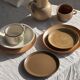 Tasse en grès émaillé brun H6,5 D10,5