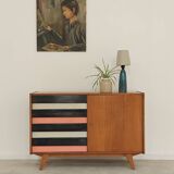 U-458 pink sideboard by Jiri Jiroutek for Interier Praha 1960