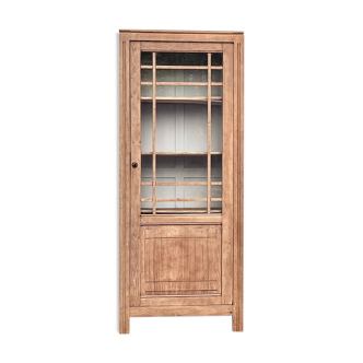 Ancienne armoire parisienne vitrée vitrine art déco