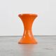 Tabouret Tam Tam orange, années 70