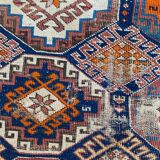Tapis ancien caucasien chirwan du 19eme siècle 115x176cm