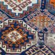 Pretty old Caucasian chirwan carpet of the 19th century  115x176cm