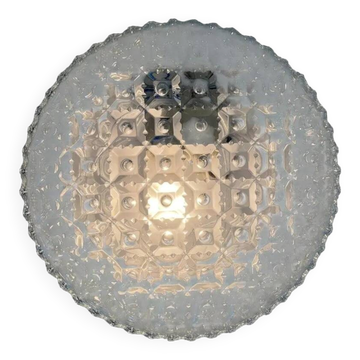 Lampe murale ou plafonnier midcentury, flushmount, années 1970 - 4 pièces disponibles