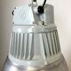 Vintage Silver Industrial Factory Pendant Lamp from Elektrosviti, 1960s