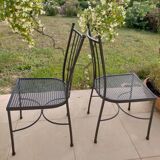 Iron chairs