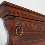 Antique oak mirror 170x112cm