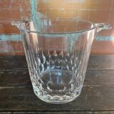 Crystal Ice Bucket Mold + Vintage Handle #D469