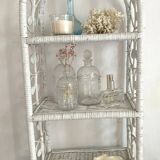 Peacok Rattan Shelf