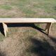 Bancs de ferme en peuplier