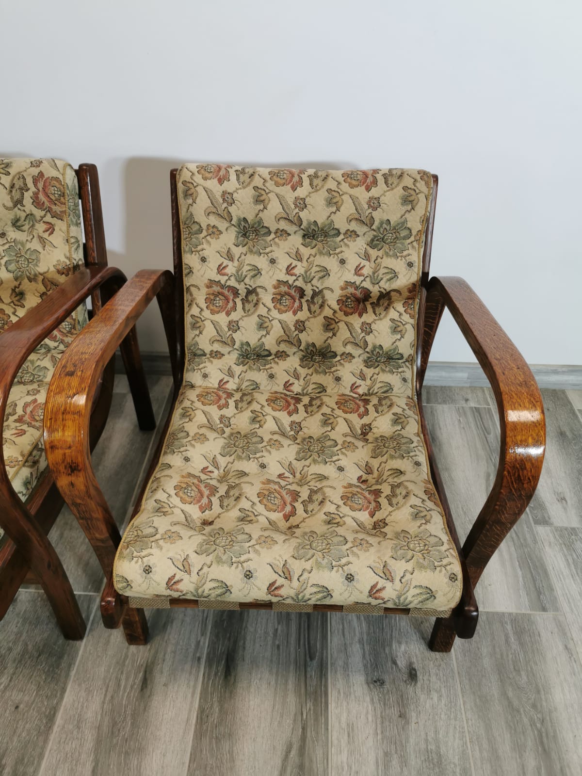 Armchairs by K. Kozelka & A. Kropacek, Set of 2, 1950