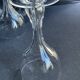 5 hollow foot champagne glasses – bayel cristallerie royale de champagne