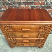 Art Deco chest of drawers, vintage antique furniture