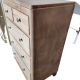 chest of drawers in fir from the 60s