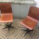 Pair of workshop Galvanitas chairs